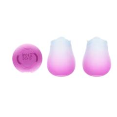 5-Speed Rechargeable Silicone Rose Clitoral Vibrator with Tapping Function