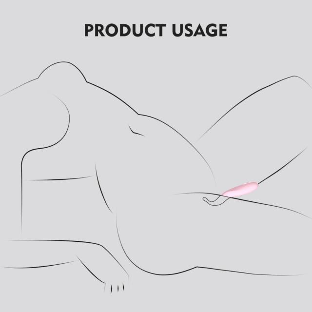 10-Mode Pink Rechargeable Waterproof Silicone Tongue Vibrator