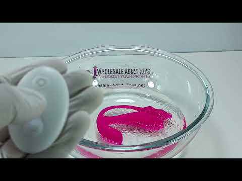 6 Modes Magenta App and Remote Control Rechargeable Silicone Wearable Panty Vibrators with Vibrating Dildo and Anal Plug