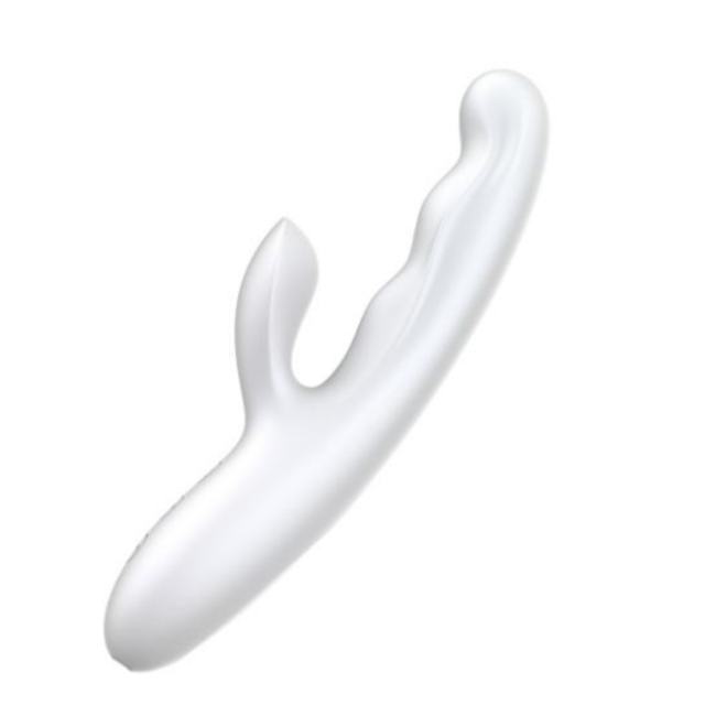 10-Mode Rechargeable Silicone G-Spot Vibrator and Prostate Massager with Tapping Function