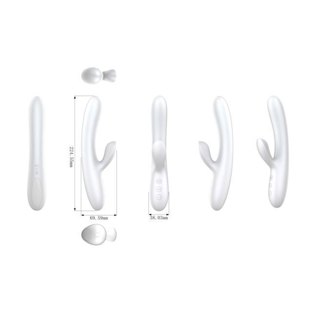 10-Mode Rechargeable Silicone G-Spot Vibrator