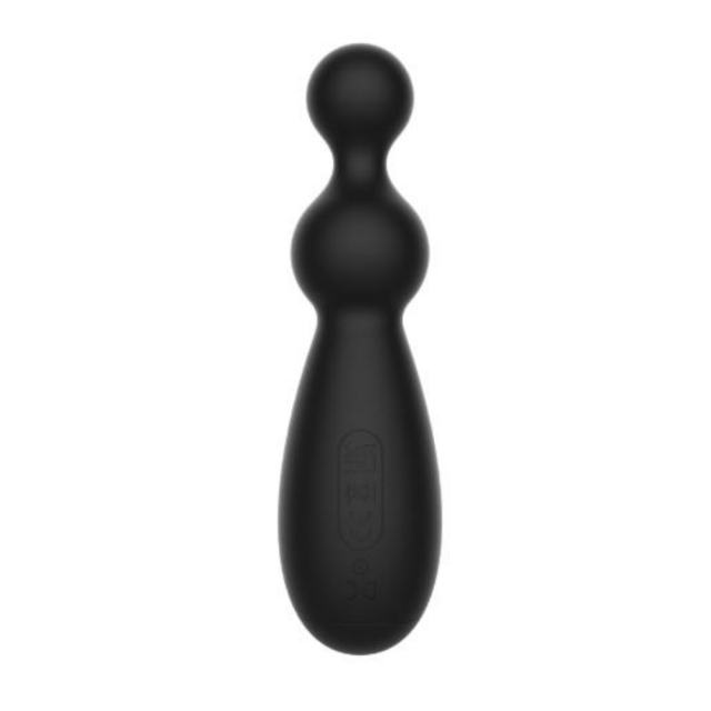 9-Speed Black Color Silicone Vibrator(4 Size)