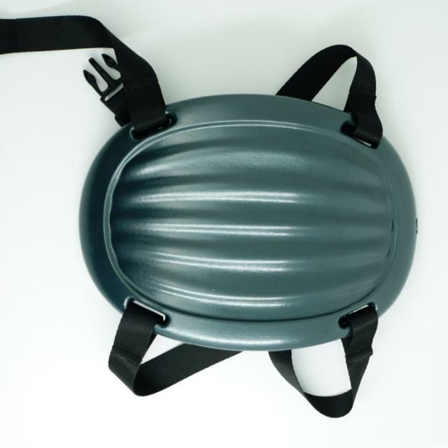 Comfort-Fit Strap-On Dildo Base – Grey Harness Holder, Max Waist 42.5”, Secure & Stable