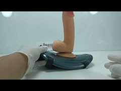 Comfort-Fit Strap-On Dildo Base – Grey Harness Holder, Max Waist 42.5”, Secure &amp; Stable