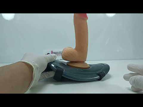 Comfort-Fit Strap-On Dildo Base – Grey Harness Holder, Max Waist 42.5”, Secure &amp; Stable