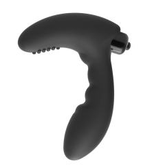 10-Speed Black Silicone Bullet Vibrator – Waterproof, Battery Operated (3 x LR44 Included)