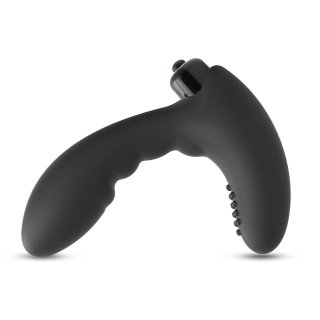 10-Speed Black Silicone Bullet Vibrator – Waterproof, Battery Operated (3 x LR44 Included)