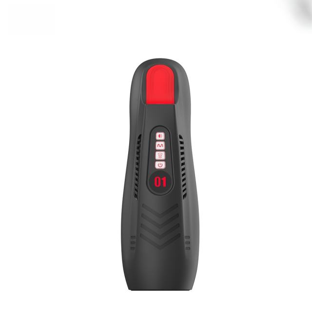 Vibrating & Sucking Rechargeable Male Masturbator with Sucking and Sound Effects