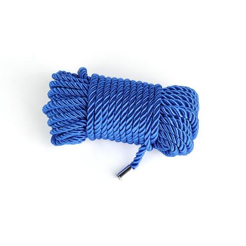 5 Meters Blue Cotton Bondage Rope – Soft & Durable Shibari Restraint Rope