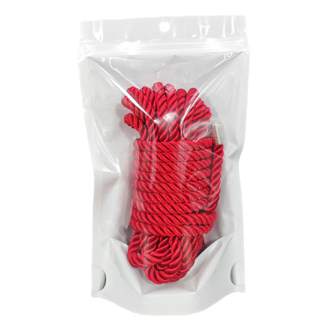 5 Meters Red Cotton Bondage Rope – Soft & Durable Shibari Restraint Rope