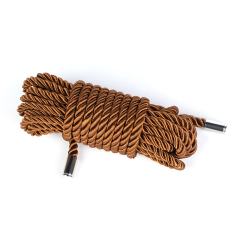 5 Meters Brown Cotton Bondage Rope – Soft & Durable Shibari Restraint Rope