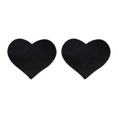 10-Piece Black Cloth Nipple Pasties Set – Soft and Reusable for Party or Lingerie Use