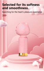 10-Mode Pink Unicorn Dreams 4.5" Rechargeable Waterproof Clitoral Silicone Vibrator