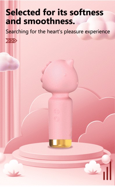 10-Mode Pink Unicorn Dreams 4.5" Rechargeable Waterproof Clitoral Silicone Vibrator
