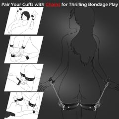 11-Piece Black High Quality BDSM Bondage Set