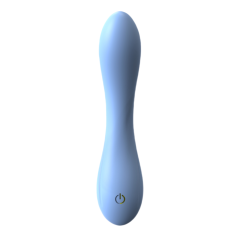 4.65'' 10-Mode Blue Rechargeable Waterproof Silicone Vibrator