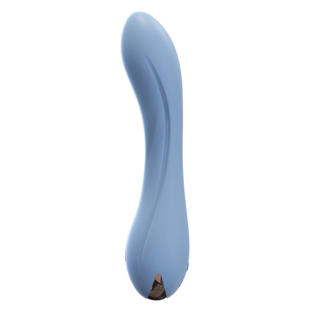4.65'' 10-Mode Blue Rechargeable Waterproof Silicone Vibrator
