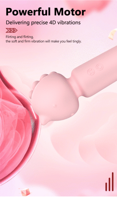 10-Mode Pink Unicorn Dreams 4.5" Rechargeable Waterproof Clitoral Silicone Vibrator