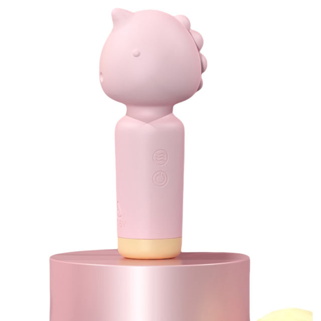 10-Mode Pink Unicorn Dreams 4.5" Rechargeable Waterproof Clitoral Silicone Vibrator