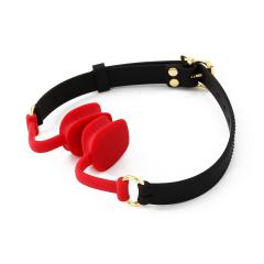 Red Silicone Mouth Plug Ball Gag