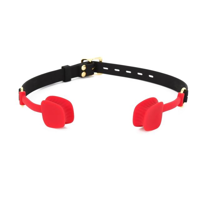 Red Silicone Mouth Plug Ball Gag