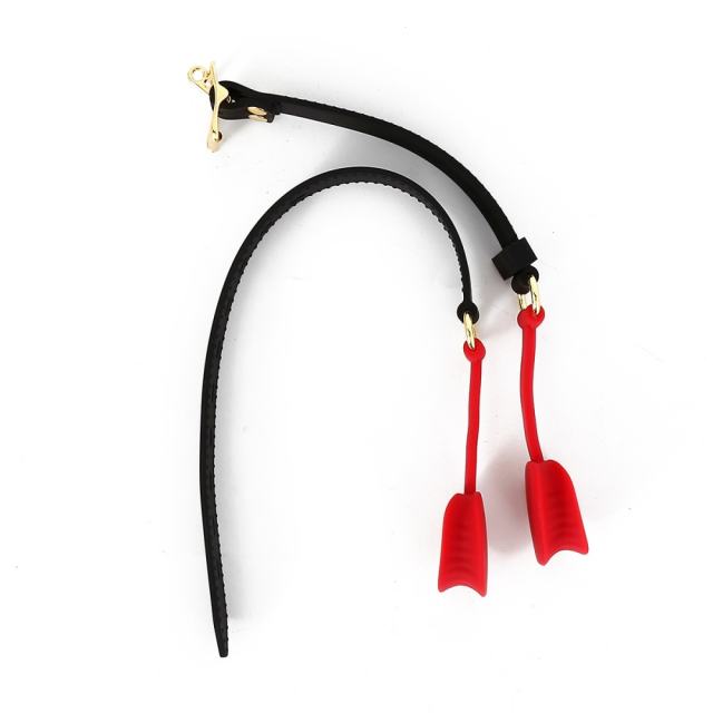 Red Silicone Mouth Plug Ball Gag