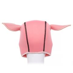 Pink Pig Face Hood and Mask for Roleplay and Sensory Play