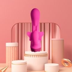 10-Mode Silicone Rechargeable Vibrator with Butterfly