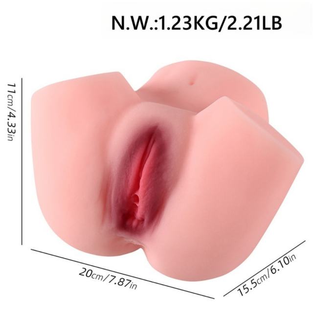 2.21LB Life-Like Flesh-Colored TPE Sex Doll for Men