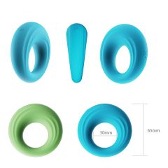 App-Controlled Vibrating Cock Ring with Remote Control