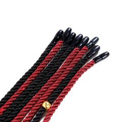 26.79'' Black & Red Soft BDSM Whip for Sensual Impact Play