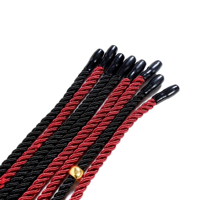 26.79'' Black & Red Soft BDSM Whip for Sensual Impact Play