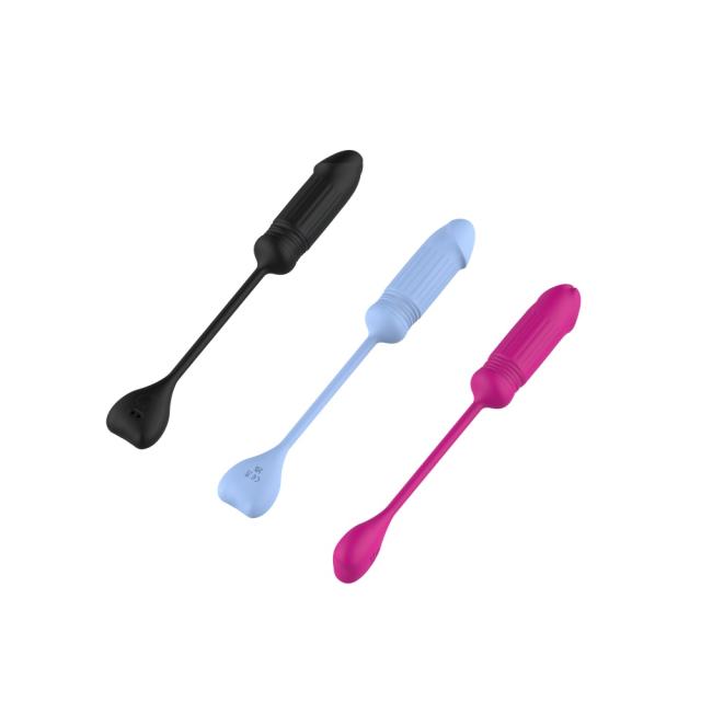 7-Speed Rechargeable Vibrating & Thrusting Egg with Remote Control