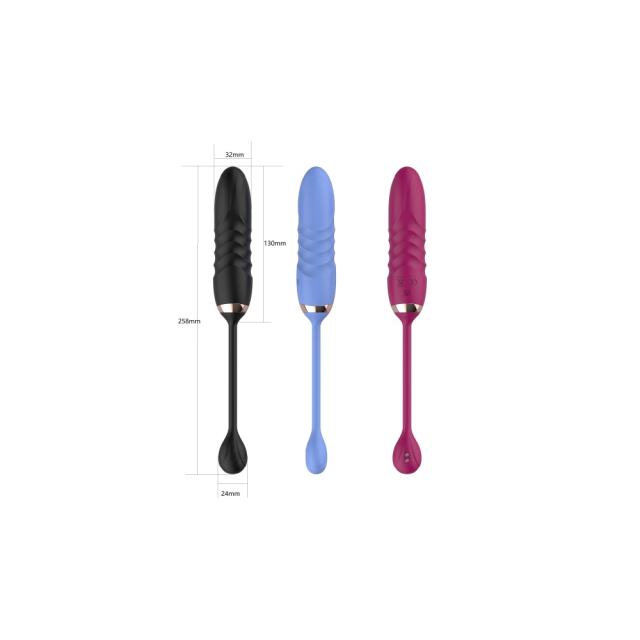 7-Speed Rechargeable Vibrating Egg with Remote Control