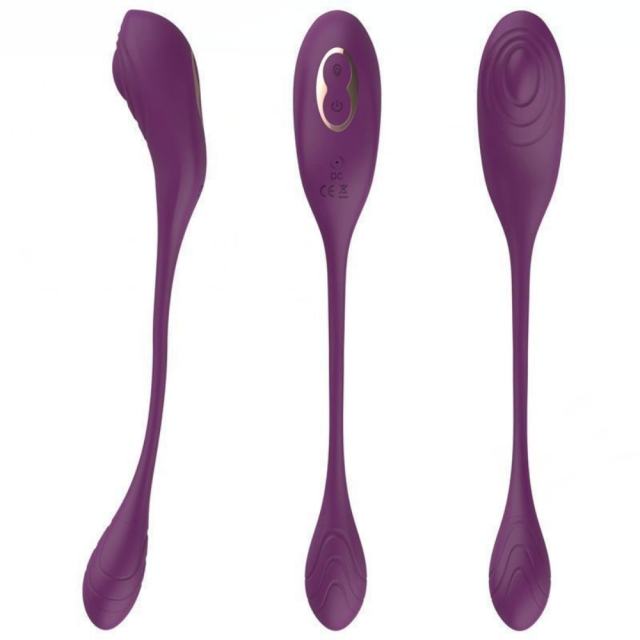 7-Speed Rechargeable Vibrating & Tapping Egg with Remote Control