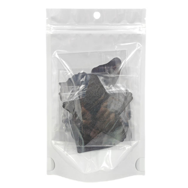 10-Piece Black Cloth Nipple Pasties Set – Soft and Reusable for Party or Lingerie Use
