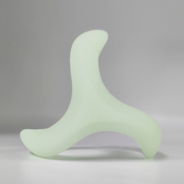 Glow-in-the-Dark Silicone Triple Cock Ring