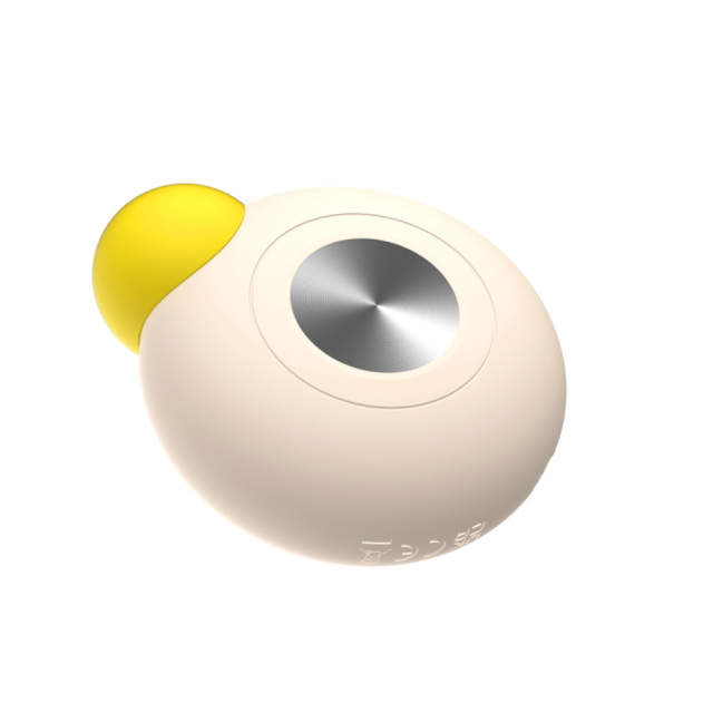 Yellow Color 5 Speeds Silicone Rechargeable vibrator with Heating