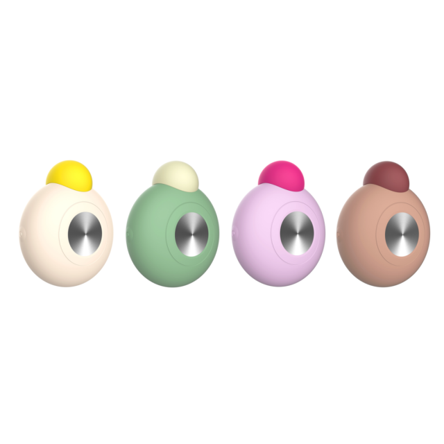 Yellow Color 5 Speeds Silicone Rechargeable vibrator with Heating