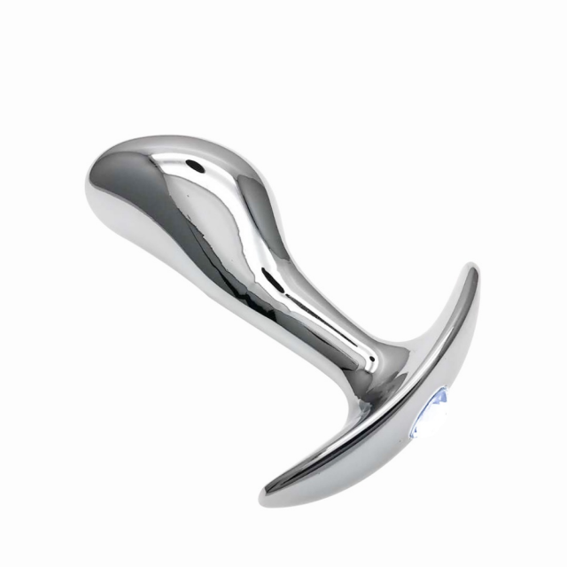 3-Piece Metal Anal Plug Set with Gift Box
