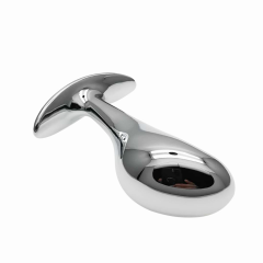 3-Piece Metal Anal Plug Set with Gift Box