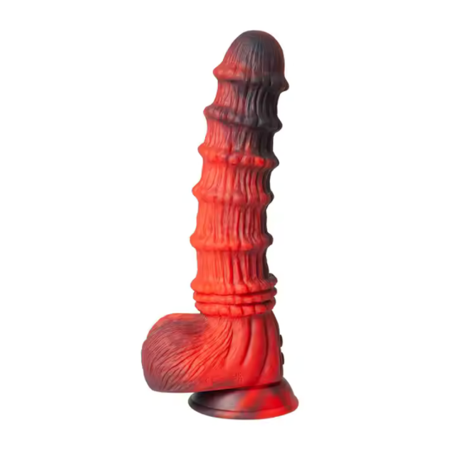 10.43'' Rechargeable Silicone Vibrating Dildo