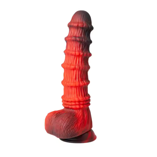 10.43'' Rechargeable Silicone Vibrating Dildo