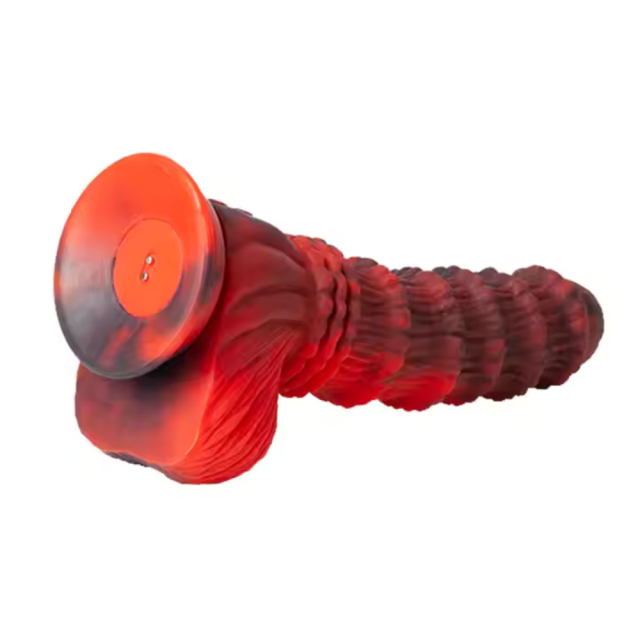 10.43'' Rechargeable Silicone Vibrating Dildo