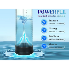 11.62 Inch Rechargeable Electric Penis Pump – 4 Suction Speeds, Waterproof, with 3 Sleeves & 6 Cock Rings