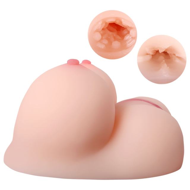 3.82LB Life-Like Flesh-Colored TPE Sex Doll for Men with Boobs