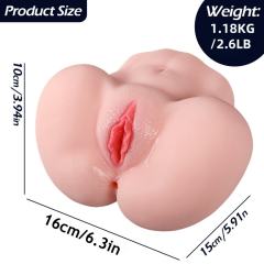 2.60LB Life-Like Flesh-Colored TPE Sex Doll for Men