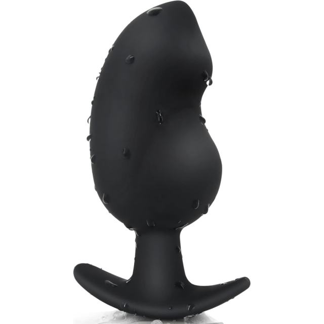 4.3 Inch Curved Silicone Anal Plug