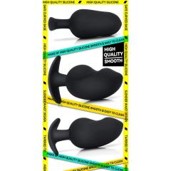 4.3 Inch Curved Silicone Anal Plug