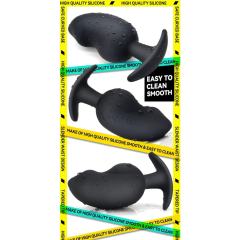 4.3 Inch Curved Silicone Anal Plug
